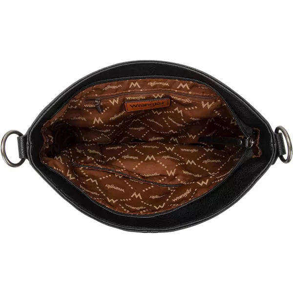 Wrangler Large Hobo Bags for Women Striped Cotton Ribbon Shoulder Purses and Handbags