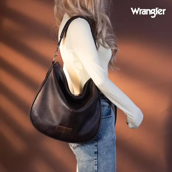 Wrangler Large Hobo Bags for Women Striped Cotton Ribbon Shoulder Purses and Handbags