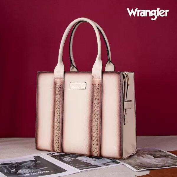 Wrangler Large Tote Bag for Women Work Shoulder Purse Handbags with Zipper Crossbody Bag