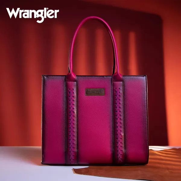 Wrangler Large Tote Bag for Women Work Shoulder Purse Handbags with Zipper Crossbody Bag