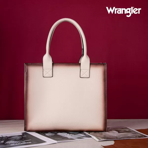 Wrangler Large Tote Bag for Women Work Shoulder Purse Handbags with Zipper Crossbody Bag