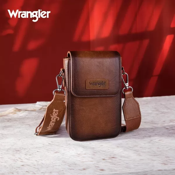 Wrangler RFID Blocking Crossbody Purses for Women Cell Phone Wallet with Credit Card Slots