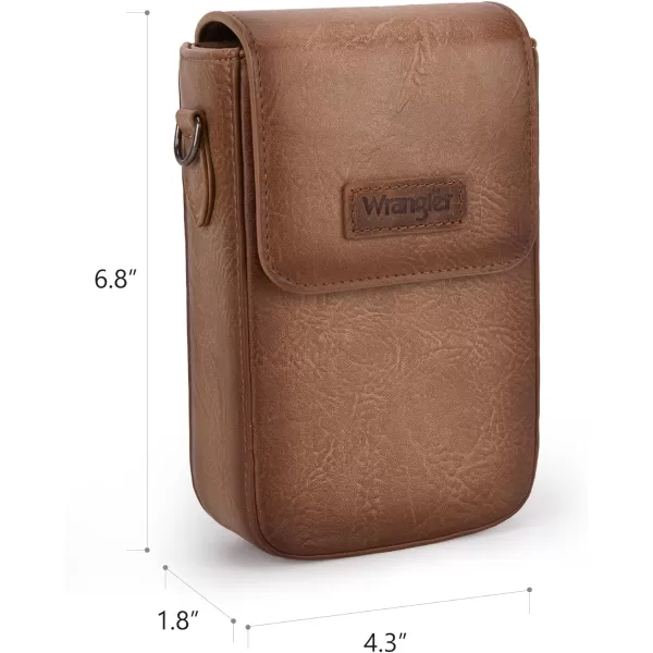 Wrangler RFID Blocking Crossbody Purses for Women Cell Phone Wallet with Credit Card Slots