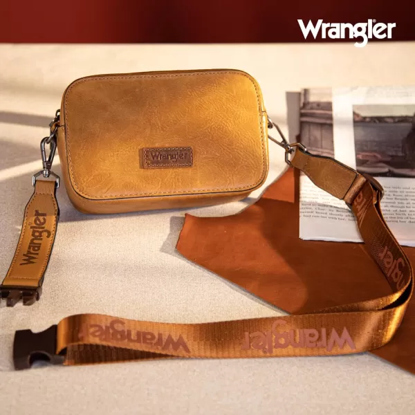 Wrangler RFID Blocking Crossbody Purses for Women Cell Phone Wallet with Credit Card Slots