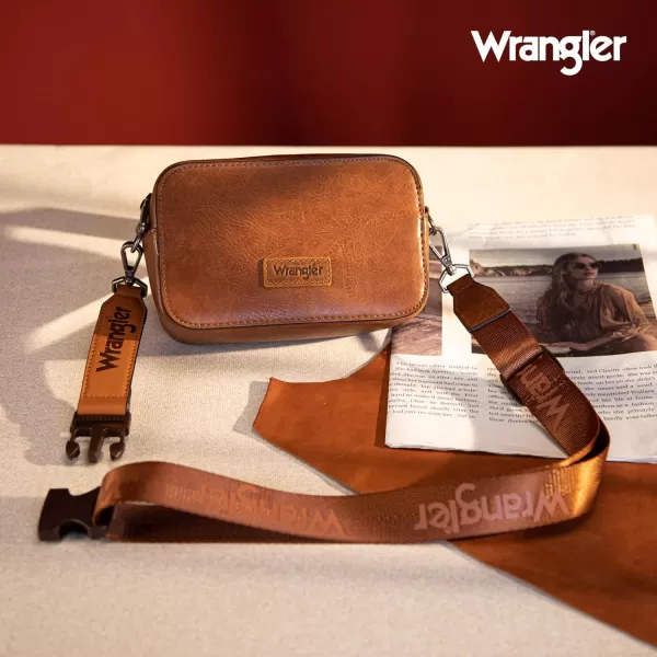 Wrangler RFID Blocking Crossbody Purses for Women Cell Phone Wallet with Credit Card Slots