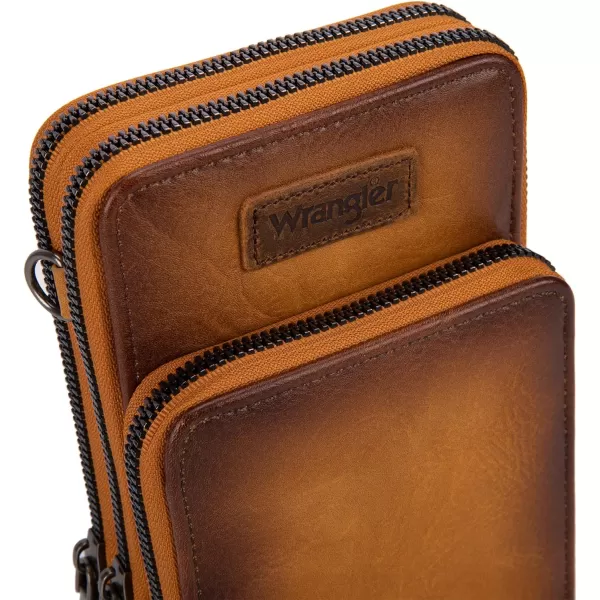 Wrangler RFID Blocking Crossbody Purses for Women Cell Phone Wallet with Credit Card Slots