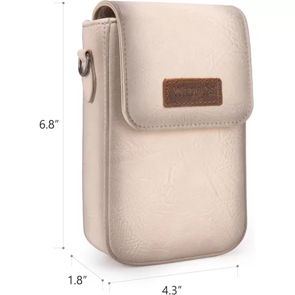 Wrangler RFID Blocking Crossbody Purses for Women Cell Phone Wallet with Credit Card Slots