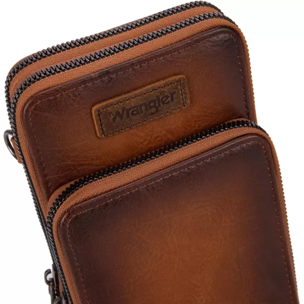 Wrangler RFID Blocking Crossbody Purses for Women Cell Phone Wallet with Credit Card Slots