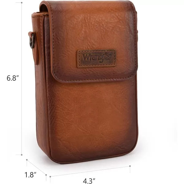 Wrangler RFID Blocking Crossbody Purses for Women Cell Phone Wallet with Credit Card Slots