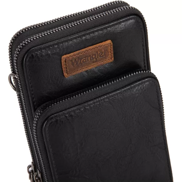 Wrangler RFID Blocking Crossbody Purses for Women Cell Phone Wallet with Credit Card Slots