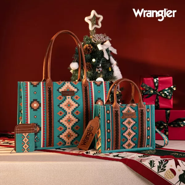 Wrangler Tote Bag Western Purses for Women Shoulder Boho Aztec Handbags