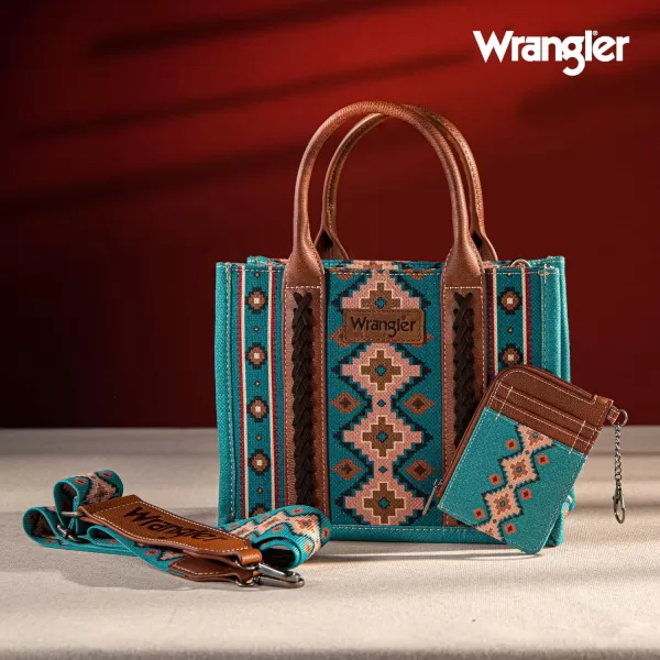 Wrangler Tote Bag Western Purses for Women Shoulder Boho Aztec Handbags