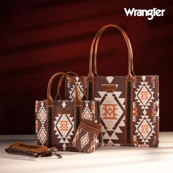 Wrangler Tote Bag Western Purses for Women Shoulder Boho Aztec Handbags