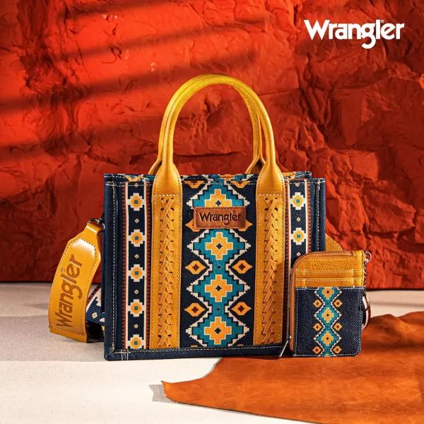 Wrangler Tote Bag Western Purses for Women Shoulder Boho Aztec Handbags