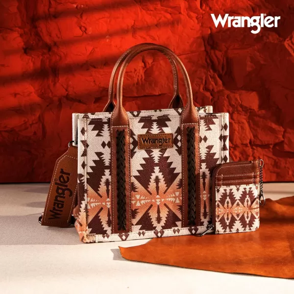 Wrangler Tote Bag Western Purses for Women Shoulder Boho Aztec Handbags