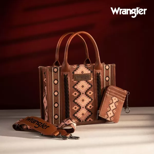 Wrangler Tote Bag Western Purses for Women Shoulder Boho Aztec Handbags