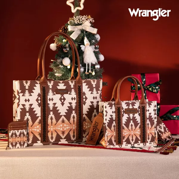 Wrangler Tote Bag Western Purses for Women Shoulder Boho Aztec Handbags