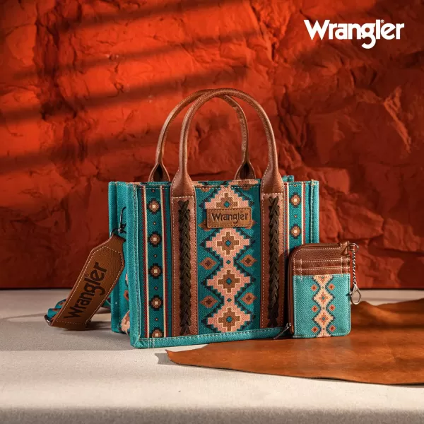 Wrangler Tote Bag Western Purses for Women Shoulder Boho Aztec Handbags