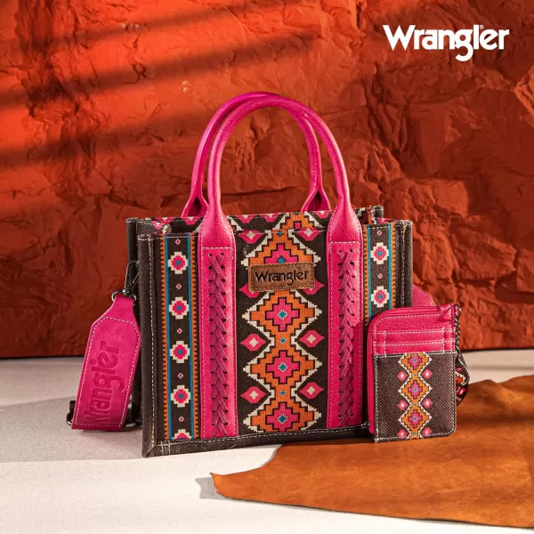 Wrangler Tote Bag Western Purses for Women Shoulder Boho Aztec Handbags