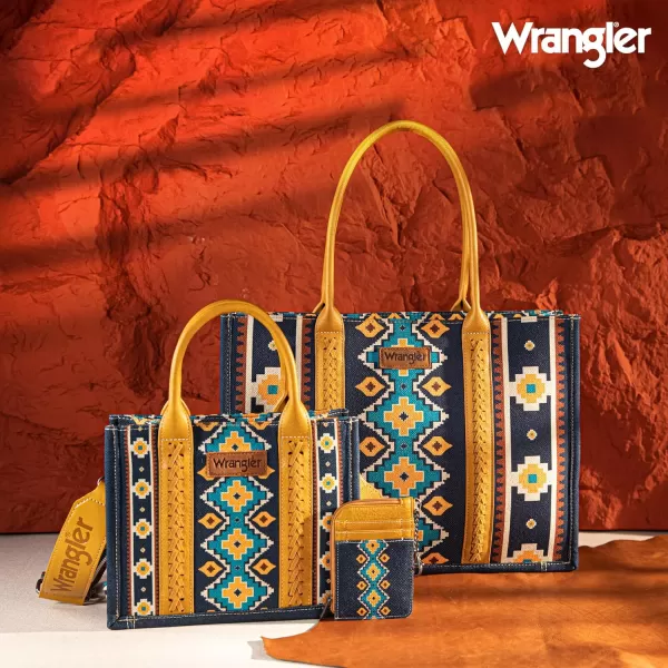 Wrangler Tote Bag Western Purses for Women Shoulder Boho Aztec Handbags