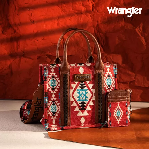 Wrangler Tote Bag Western Purses for Women Shoulder Boho Aztec Handbags