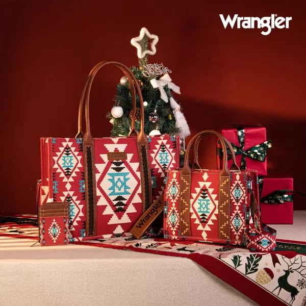 Wrangler Tote Bag Western Purses for Women Shoulder Boho Aztec Handbags