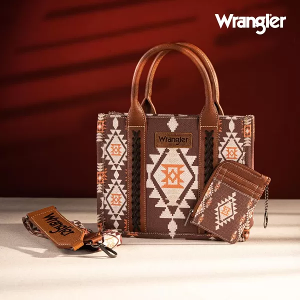 Wrangler Tote Bag Western Purses for Women Shoulder Boho Aztec Handbags