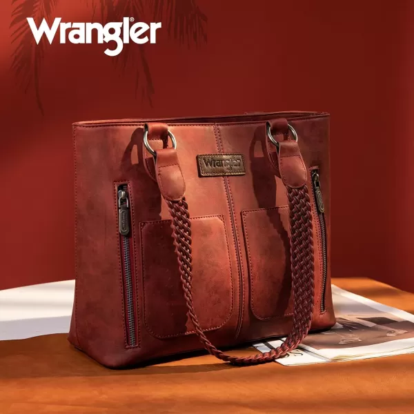 Wrangler Tote Bag for Women Western Purse Multi Pockets Handbags