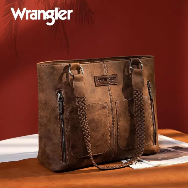 Wrangler Tote Bag for Women Western Purse Multi Pockets Handbags