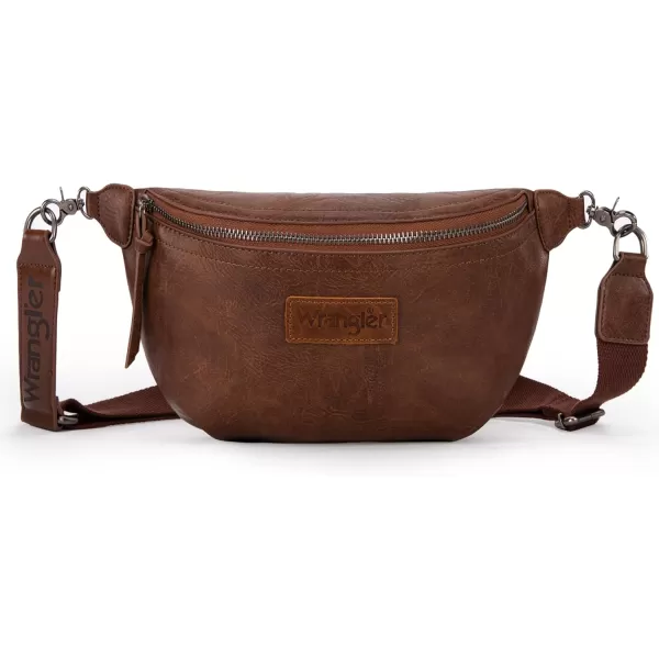 Wrangler Vintage Sling Bag for Women Men Chest Bum Bag Ladies Waist Packs Crossbody Purse