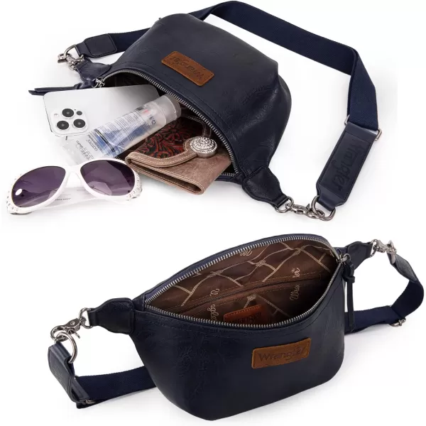 Wrangler Vintage Sling Bag for Women Men Chest Bum Bag Ladies Waist Packs Crossbody Purse