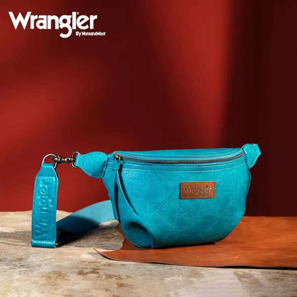 Wrangler Vintage Sling Bag for Women Men Chest Bum Bag Ladies Waist Packs Crossbody Purse