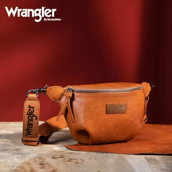 Wrangler Vintage Sling Bag for Women Men Chest Bum Bag Ladies Waist Packs Crossbody Purse