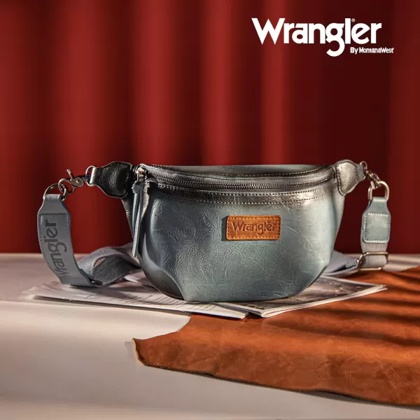 Wrangler Vintage Sling Bag for Women Men Chest Bum Bag Ladies Waist Packs Crossbody Purse