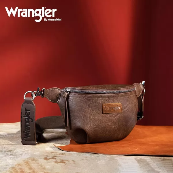 Wrangler Vintage Sling Bag for Women Men Chest Bum Bag Ladies Waist Packs Crossbody Purse