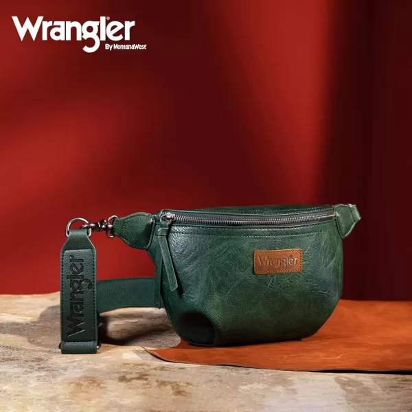 Wrangler Vintage Sling Bag for Women Men Chest Bum Bag Ladies Waist Packs Crossbody Purse