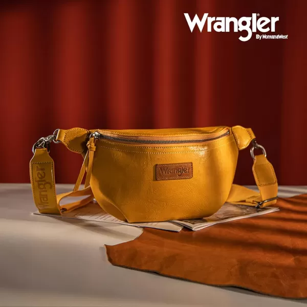 Wrangler Vintage Sling Bag for Women Men Chest Bum Bag Ladies Waist Packs Crossbody Purse