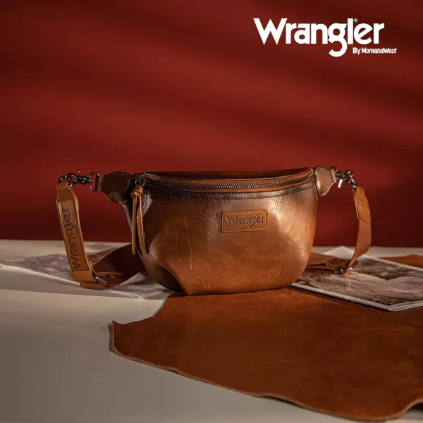 Wrangler Vintage Sling Bag for Women Men Chest Bum Bag Ladies Waist Packs Crossbody Purse