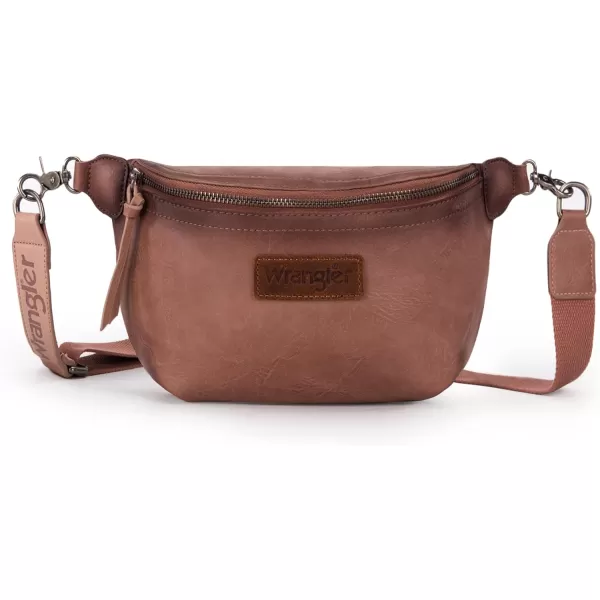 Wrangler Vintage Sling Bag for Women Men Chest Bum Bag Ladies Waist Packs Crossbody Purse