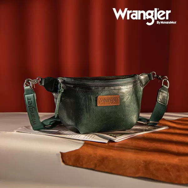 Wrangler Vintage Sling Bag for Women Men Chest Bum Bag Ladies Waist Packs Crossbody Purse