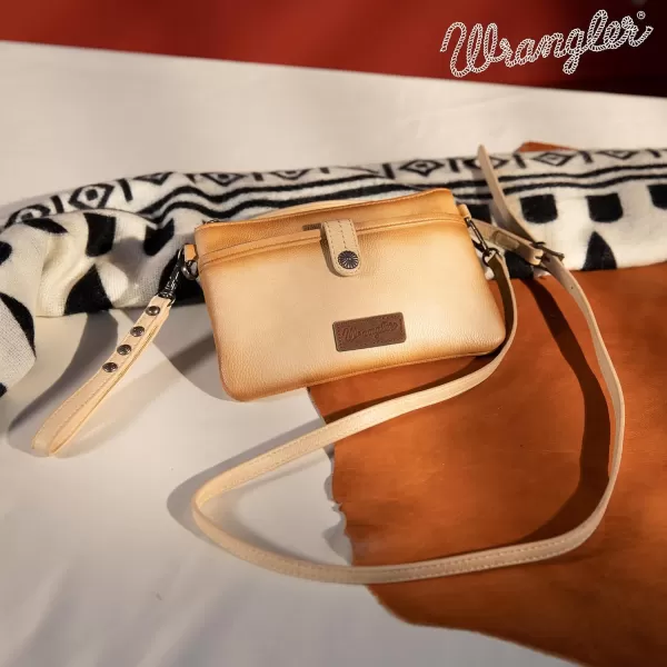 Wrangler Western Cowhide Crossbody Bags for Women Clutch Wristlet Purse