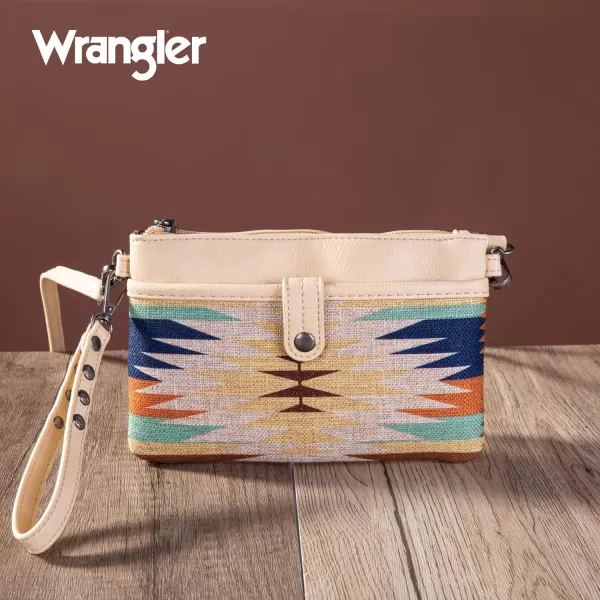 Wrangler Western Cowhide Crossbody Bags for Women Clutch Wristlet Purse