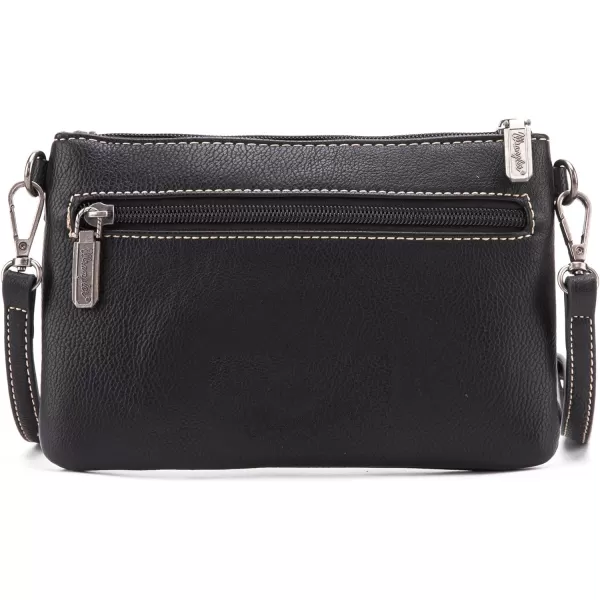 Wrangler Western Cowhide Crossbody Bags for Women Clutch Wristlet Purse