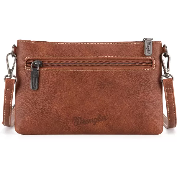 Wrangler Western Cowhide Crossbody Bags for Women Clutch Wristlet Purse