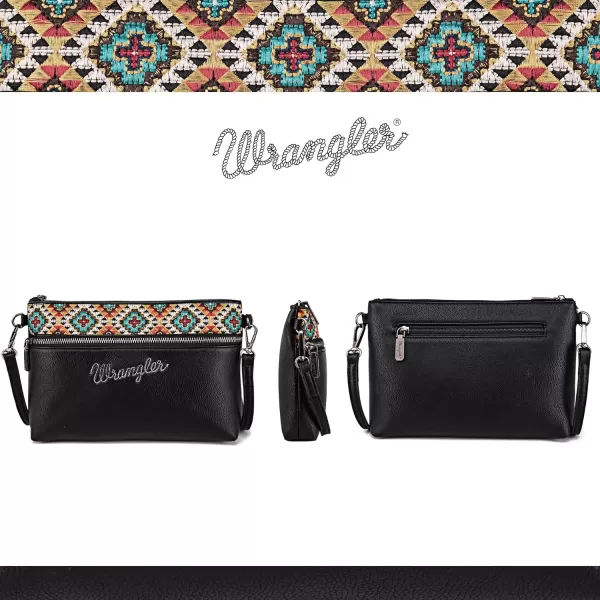 Wrangler Western Cowhide Crossbody Bags for Women Clutch Wristlet Purse