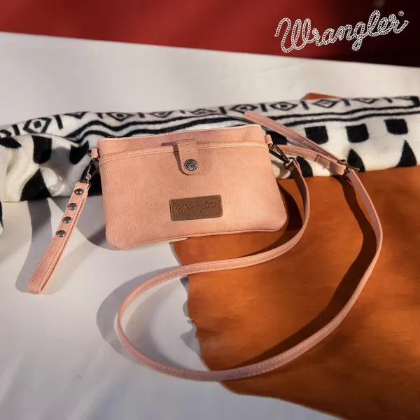 Wrangler Western Cowhide Crossbody Bags for Women Clutch Wristlet Purse