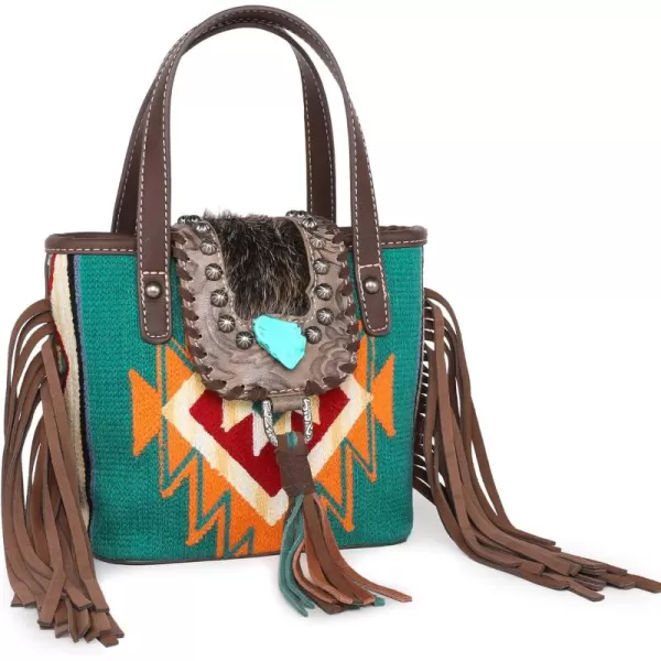 Montana West Aztec Tapestry Collection Tote Bag Western Shoulder Handbag and Crossbody Purse for Women