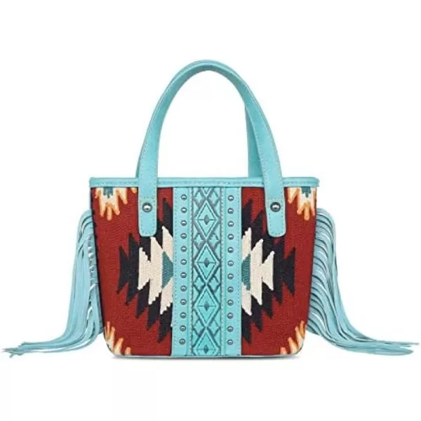 Montana West Aztec Tapestry Collection Tote Bag Western Shoulder Handbag and Crossbody Purse for Women