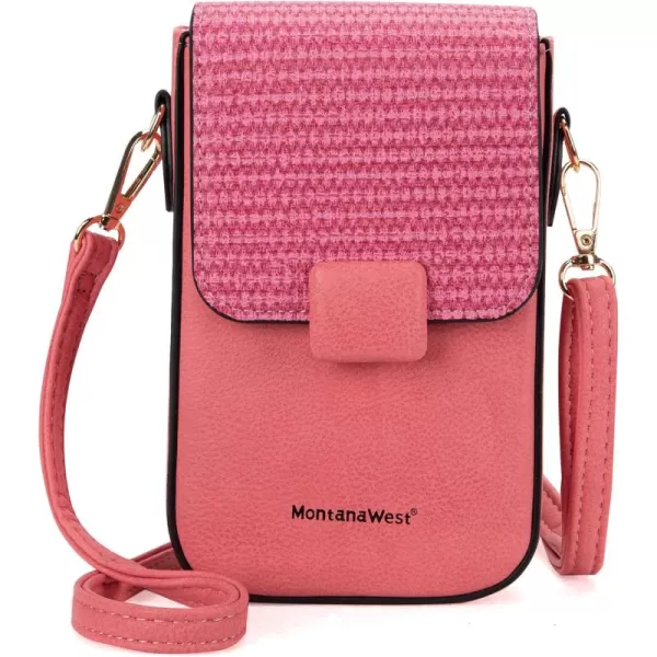 Montana West Cell Phone Purse Small Crossbody Bags for Women Cellphone Wallet Bag with RFID Blocking Credit Card Slots