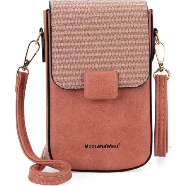 Montana West Cell Phone Purse Small Crossbody Bags for Women Cellphone Wallet Bag with RFID Blocking Credit Card Slots